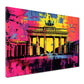Wandbild Städte Brandenburger Tor Berlin Pop Art
