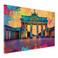 Wandbild Städte Brandenburger Tor Berlin Pop Art