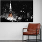 Wandbild Städte Tokio Tower Nacht Skyline Lichtspiel