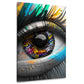 Wandbild Street Art Auge Graffiti Style