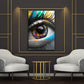 Wandbild Street Art Auge Graffiti Style