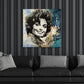 Wandbild Vintage Portrait Sophia abstrakt