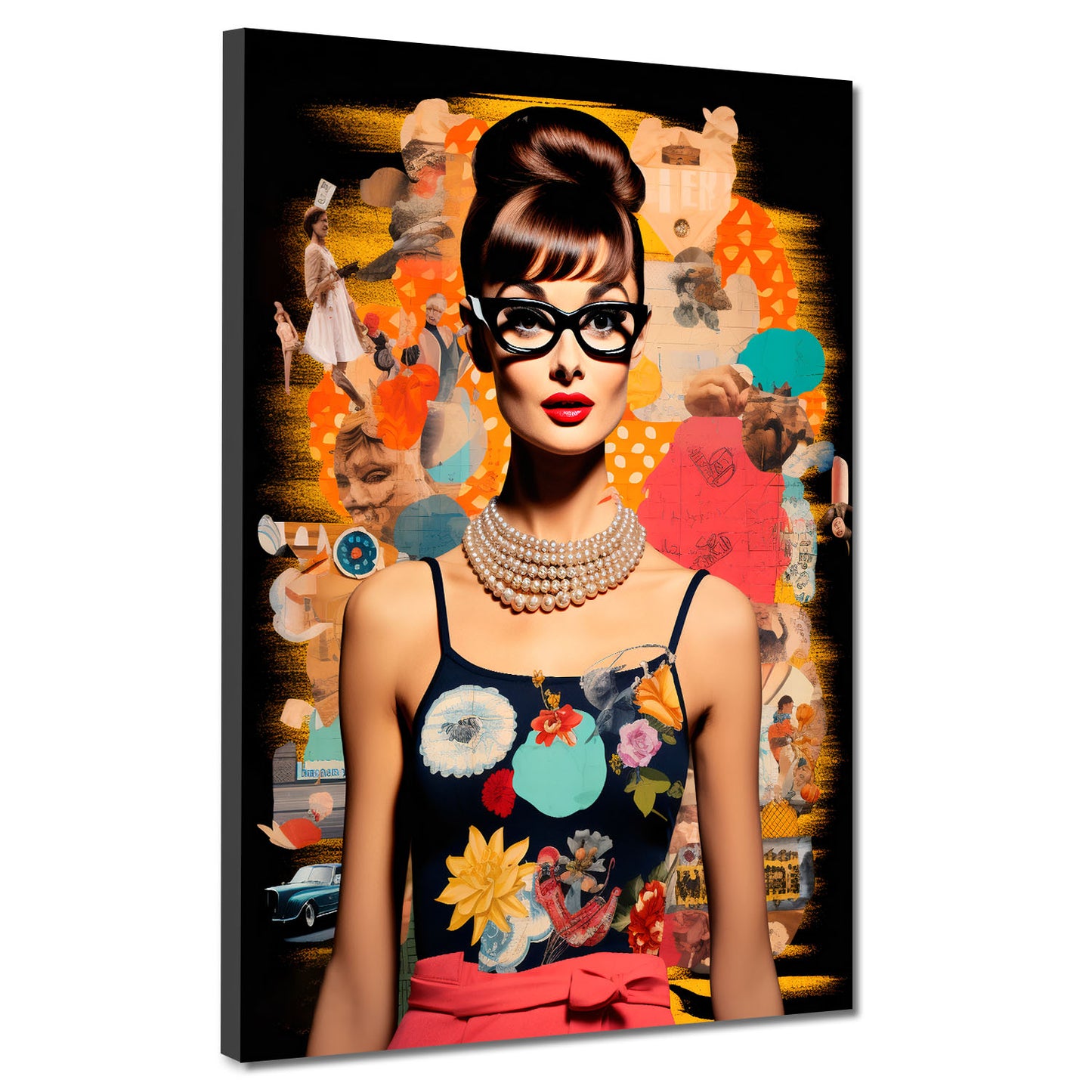 Wandbild abstrakt Cool Audrey