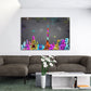 Wandbild abstrakt Dubai Skyline Street Art