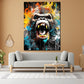 Wandbild abstrakt Gorilla Colour Pop Art