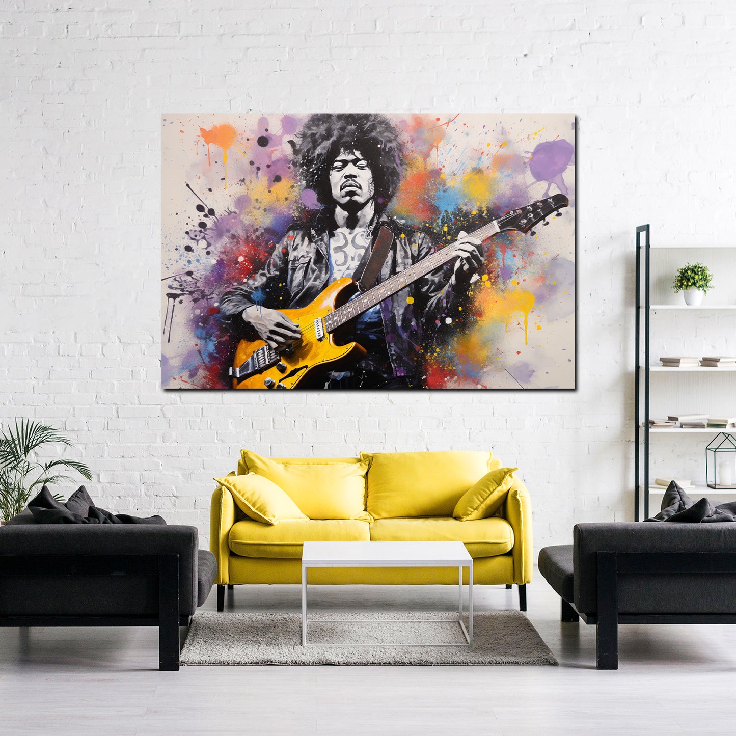 Wandbild abstrakt Hendrix Legacy