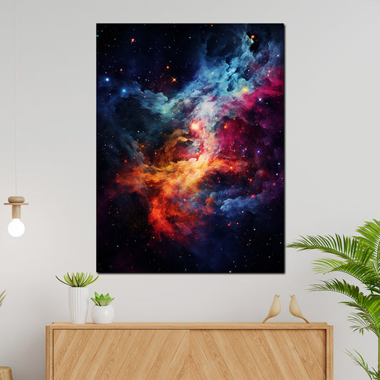 Wandbild abstrakt wunderschönes Universum