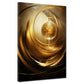 Abstrakte Kunst Gold – Wandbild