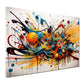 Farben und Linien – Wandbild