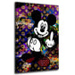 Pop Art Luxury Maus – Wandbild