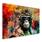 Wandbild cooler Affe mit Sonnenbrille Street Art Style