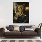 Wandbild Kater im Anzug Erfolg und Macht modern Katze