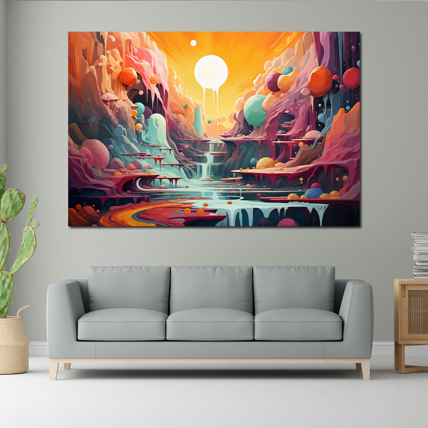 Wandbild surrealistische Traumlandschaft