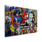 Wandbild Pop Art Stars