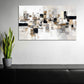 Abstrakt Stadt Geometrie moderne Kunst Wandbild