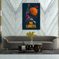 Basketball Spieler in Pop Art Motivation No Limits Wandbild