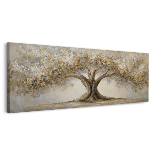 Baum Landschaft goldene Blätter Natur Wandbild