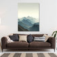 Minimalismus Berglandschaft Wandbild