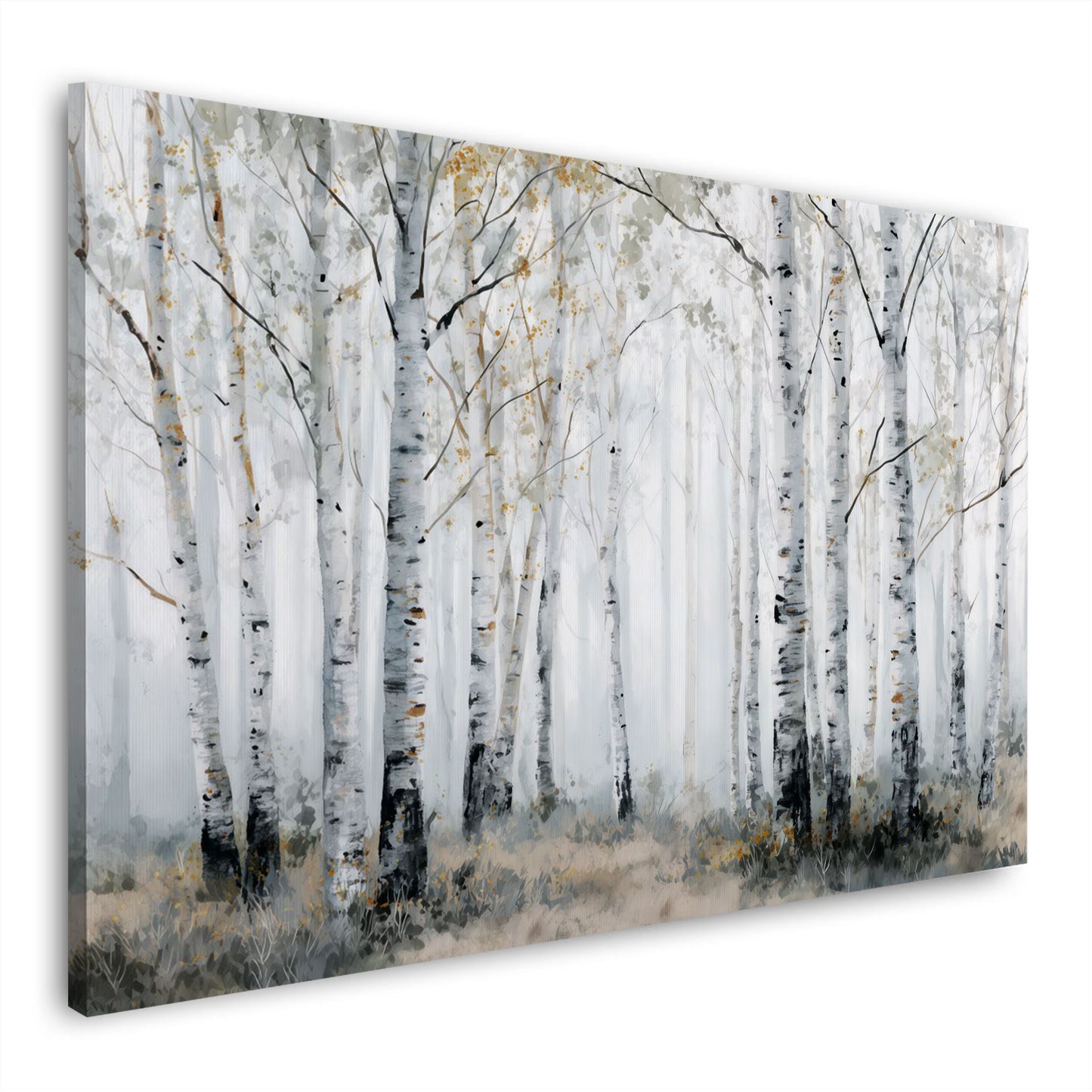 Birkenwald Landschaft ruhige Natur Wandbild