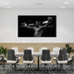 Boxer Zitat Mike Style Motivation schwarz weiß Wandbild