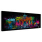 Brandenburger Tor Berlin Farben Splash Street Art Wandbild