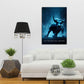Bulle Börse zur Motivation buy the fear sell the hype Wandbild