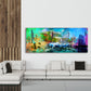 Chicago USA Pop Art Skyline Sehenswürdigkeiten Wandbild