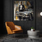 Eleganter Agent im Bond-Stil mit modernem Oldtimer Wandbild