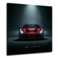 Ferrari No Limits unter dramatischem Scheinwerfer Wandbild