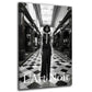 Frau Mode L’Art Noir elegantes Kleid schwarz weiß Galerie Wandbild
