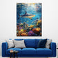 Hai Korallenriff Unterwasser Ozean Wandbild