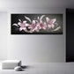Lilien Rosa Blüten 3D Effekt Eleganz Wandbild