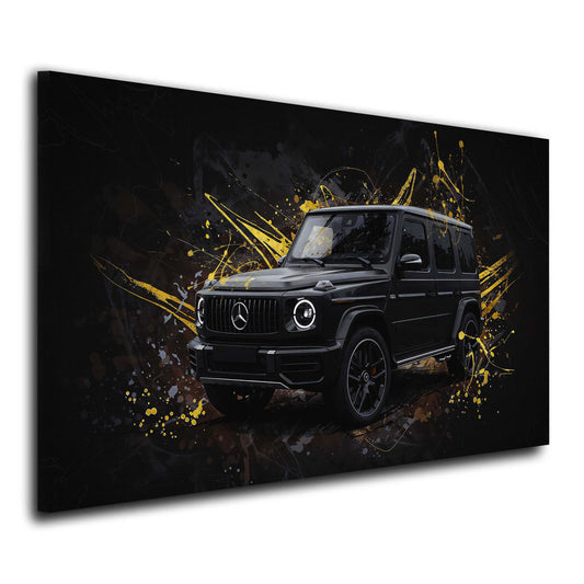 Luxus SUV G Klasse Pop Art Wandbild
