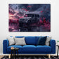 Mercedes G-Klasse SUV Luxus Offroad Power Regen Wandbild