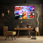Miami USA Pop Art Palmen Skyline Wandbild