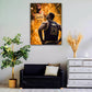 Basketballspieler im Pop Art Stil als Acrylglasbild