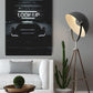 Sportwagen Look Up als Alu-Dibond Bild an der Wand