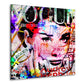Audrey Pop Art Colour – Wandbild