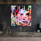 Wandbild Pop Art Colour Audrey