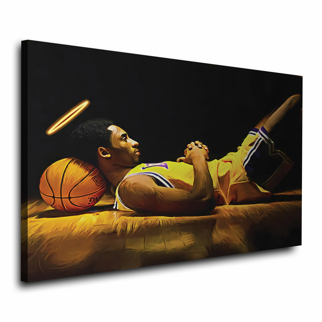 Wandbild Basketball Spieler Kunstwerk