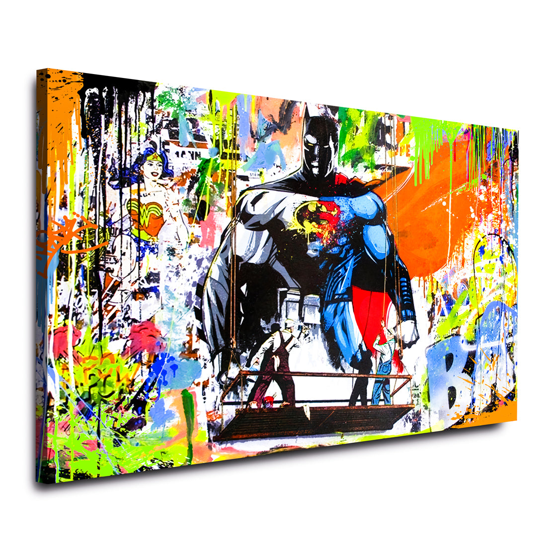 Wandbild Pop Art abstrakt Hero Style