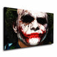 Wandbild Joker im Black Abstract Style