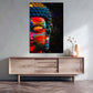 Buddha Pop Art als Alu-Dibond Bild an der Wand