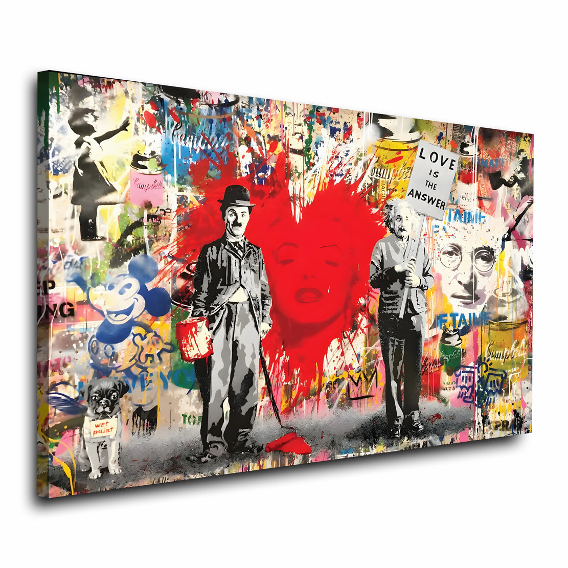 Love Is The Answer – Wandbild