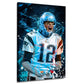 Wandbild Leinwandbild Sport Football Brady, NFL