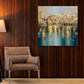 Orientalische Stadt Gold abstrakt und elegant Wandbild