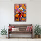 Pop Art Ente Geldsäcke Dollar Cash King Comic Wandbild