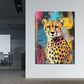 Pop Art Gepard Urban Style Wandbild