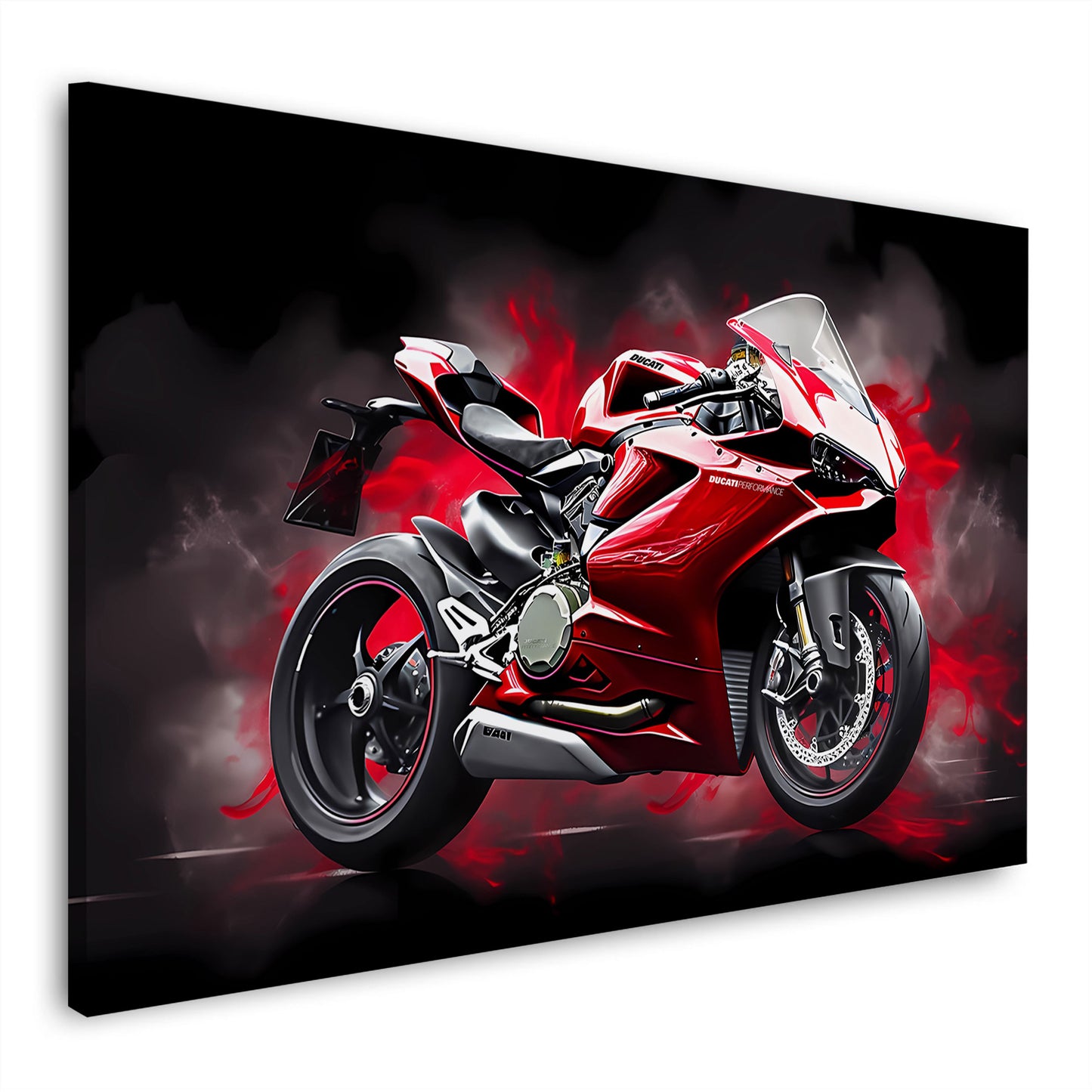 Ducati Motorrad Sportbike Power Wandbild