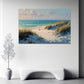 Sanddünen am Meer im Morgenlicht Wandbild